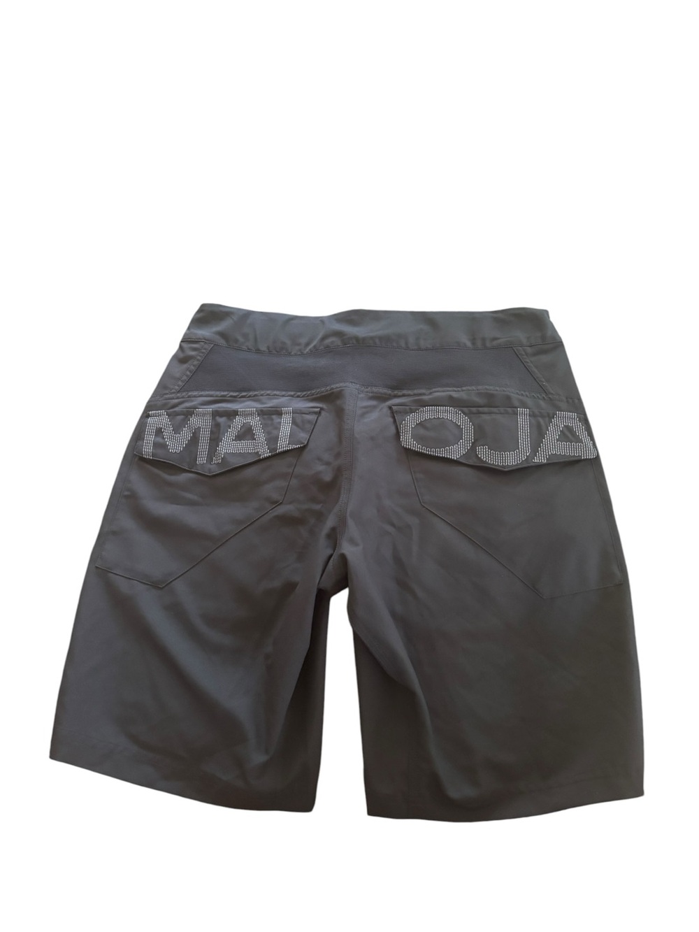 BardinM Maloja Men’s Biking Short Size M Black Unpadded Trail Shorts Spell~Out